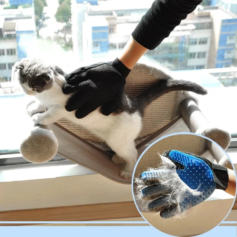 Haustiere Pflege Bürste Handschuhe Kamm Für Katzen Hunde