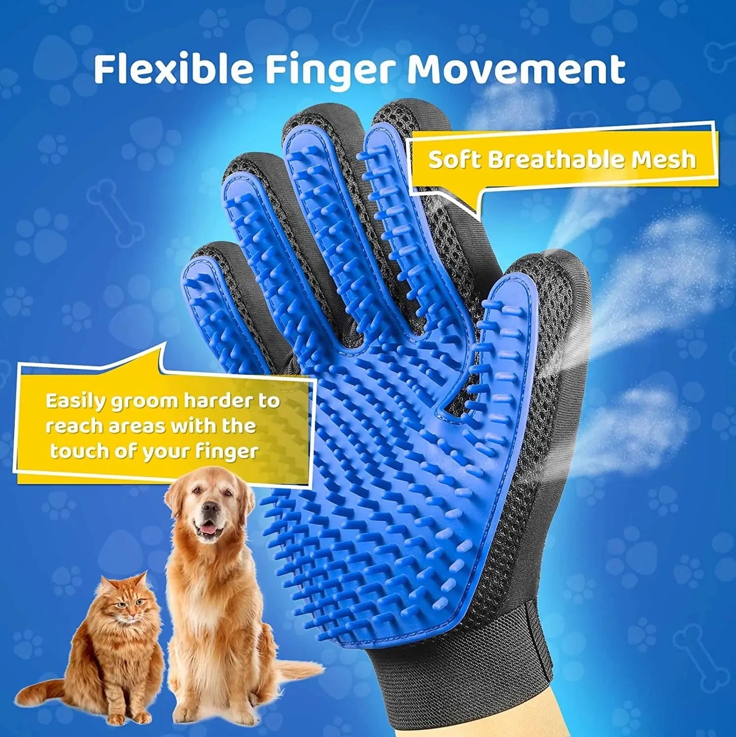Haustiere Pflege Bürste Handschuhe Kamm Für Katzen Hunde